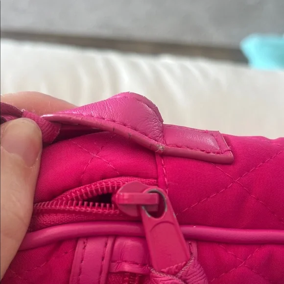 Vera Bradley Pink Quilted Crossbody Bag - Picture 6 of 9